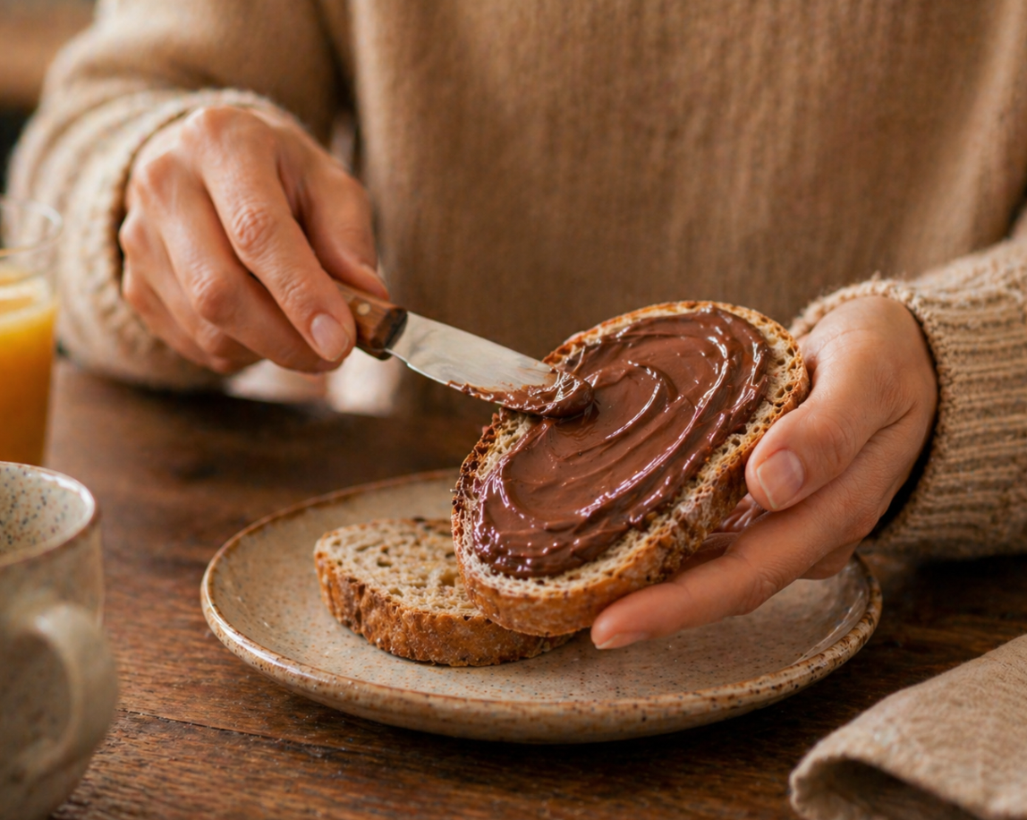 crema al cioccolato senza nocciole