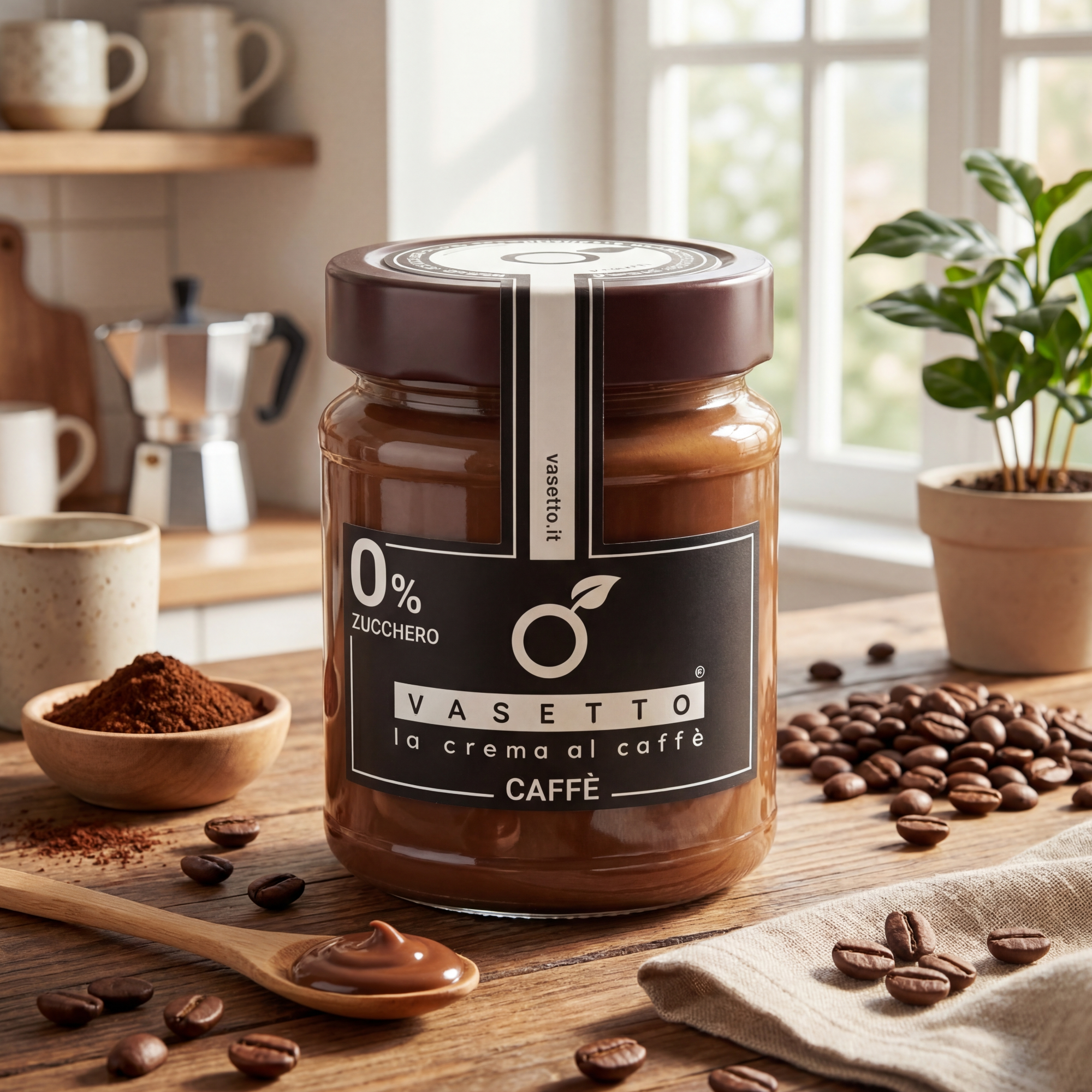 Sugar-free and Vegan Coffee Spread